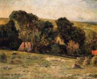 Gauguin, Paul - Haymaking near Dieppe